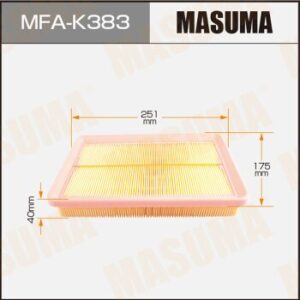 Воздушный фильтр MASUMA MFA-K383 (1/40)