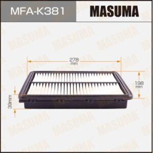 Воздушный фильтр MASUMA MFA-K381 (1/40)