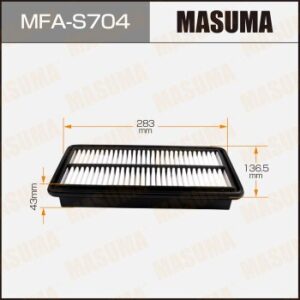 Воздушный фильтр MASUMA MFA-S704 (1/40)