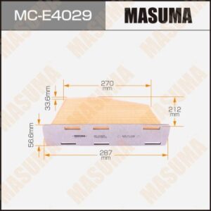 Салонный фильтр MASUMA MC-E4029 (1/20)