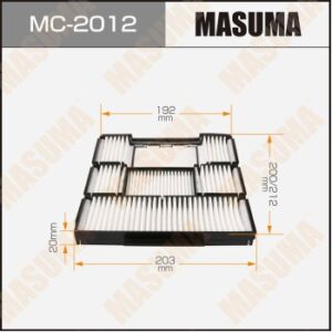 Салонный фильтр MASUMA MC-2012 (1/40)