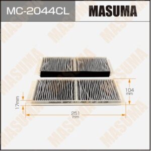 Салонный фильтр MASUMA MC-2044CL (1/40)