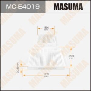 Салонный фильтр MASUMA MC-E4019 (1/40)