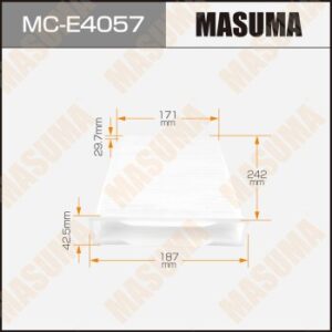 Салонный фильтр MASUMA MC-E4057 (1/40)