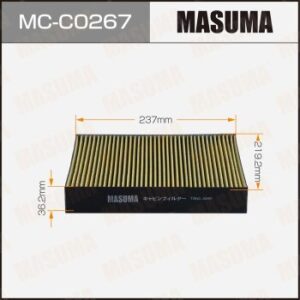 Салонный фильтр MASUMA MC-C0267 (1/40)