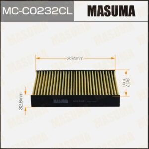 Салонный фильтр MASUMA MC-C0232CL угольный (1/40)