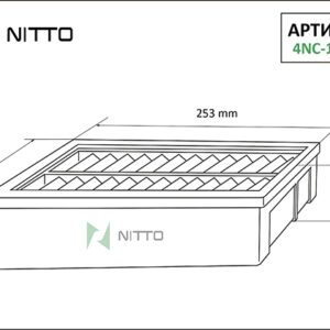 Фильтр воздушный Nitto 4NC-1032