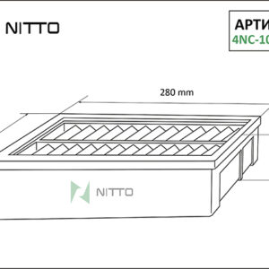 Фильтр воздушный Nitto 4NC-1011W