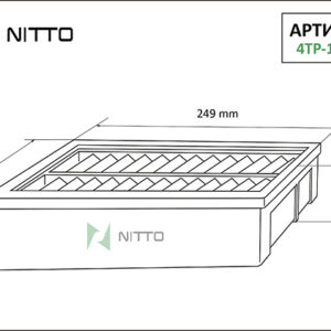 Фильтр воздушный Nitto 4TP-1036